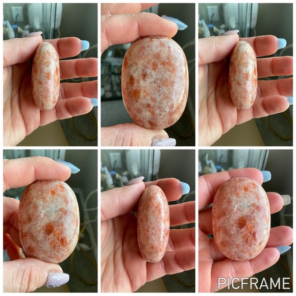Sunstone  palm stone - Picture 1 of 1